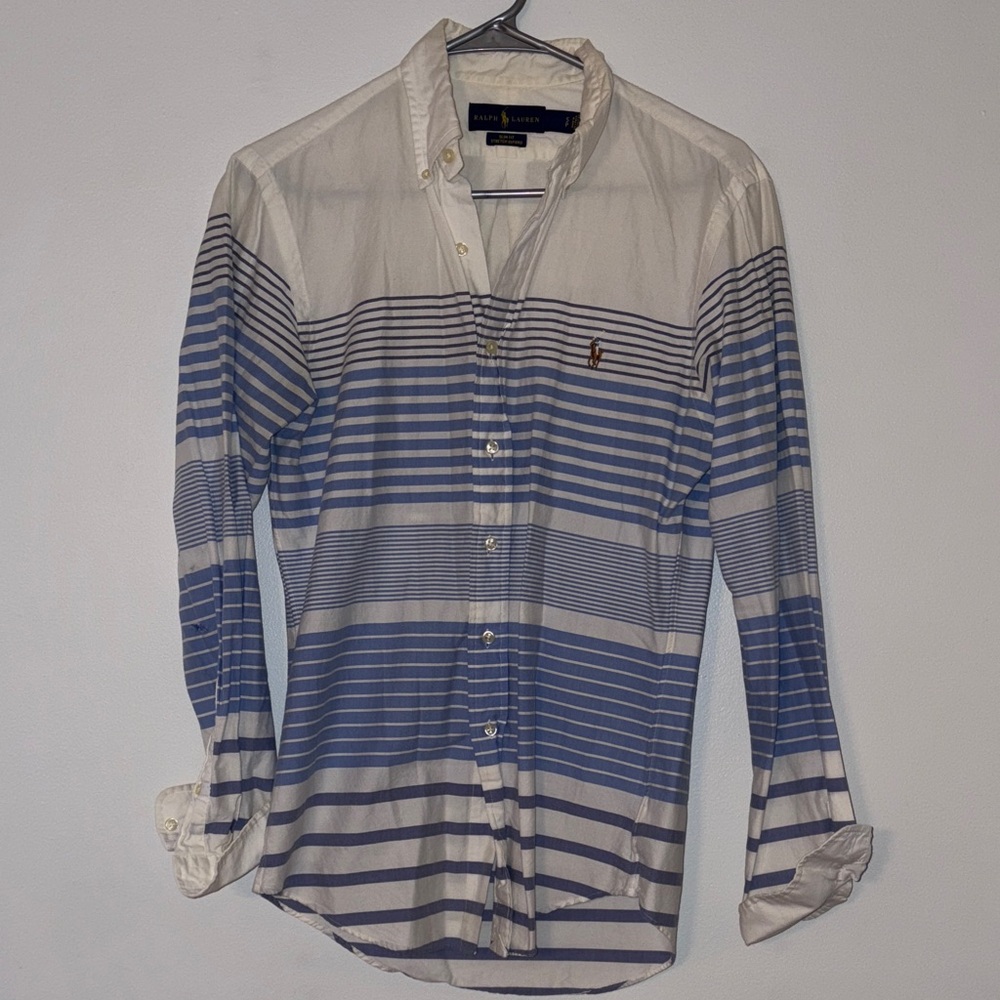 Polo by Ralph Lauren Men's Striped Button-Down Shirt